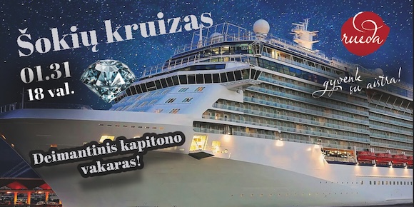 Šokių vakaras! Didysis žiemos šokių vakaras! Sausio 31 d. 18 val.